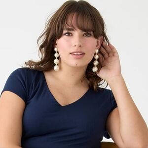 Jcrew Pearl Drop Earrings